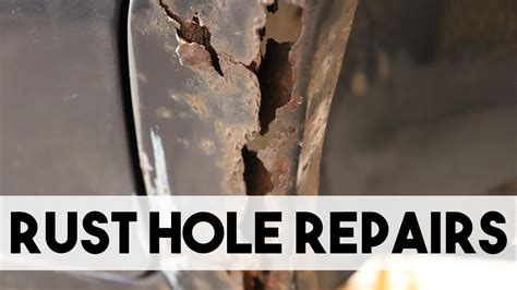 sheet metal rust repair|repair rusted galvanized metal.